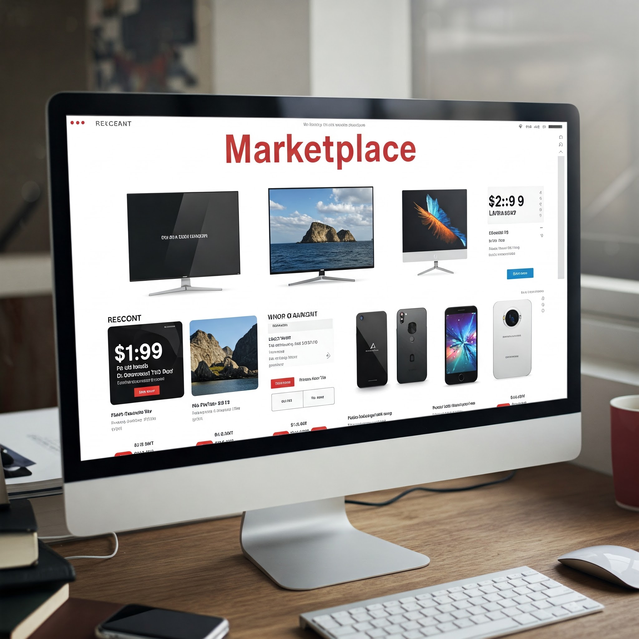 Création de site Marketplace
